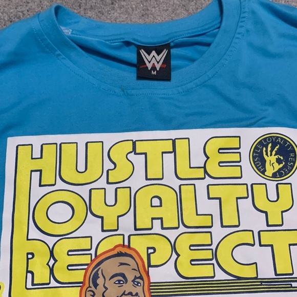 WWE John Cena Hustle Loyalty Respect Wrestling Logo T-Shirt Mens M medium - Picture 6 of 13